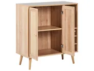 Wine Cabinet PAGET Light Brown_948095