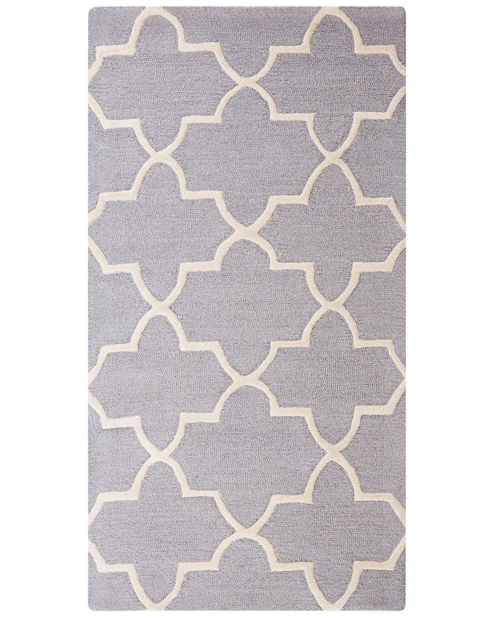 Preproge SILVAN Svetlo siva 80 x 150 cm Volna