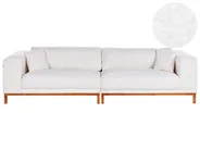 Sofa 4-Sitzer VENG Bouclé Cremeweiß_945098