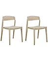 Esszimmerstuhl 2er Set SOMERS Beige
