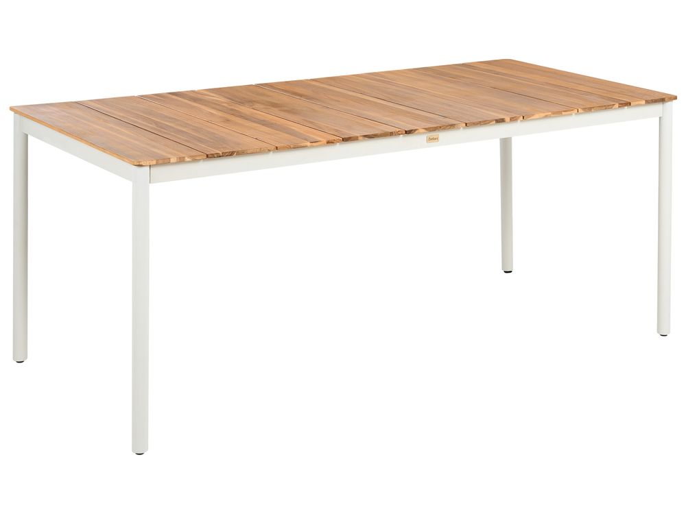 Outdoor Dining Table for 6 GIOVINAZZO 180 cm 90 cm Acacia Wood Brown