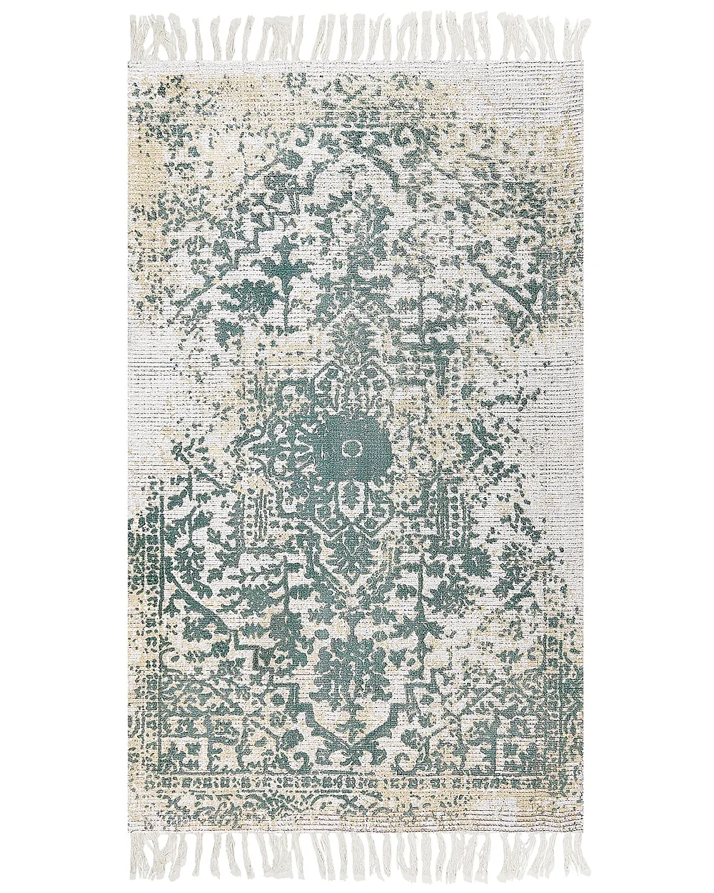 Rug BOYALI Light Beige 80 x 150 cm Viscose_836758