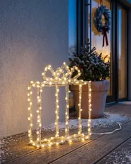 Outdoor Decoration LED KEMI 25 cm Christmas Gifts White_939682