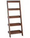Regal mit 5 Ebenen MOBILE TRIO 167 cm Dunkelbraun