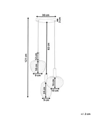 Hängeleuchte NJORO Glas Bunt_1029333
