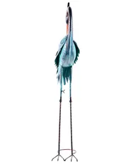 Gartenfigur 2er Set MALOLOS Reiher Blau_1083056