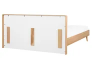 Bed SERRIS 160 x 200 cm (EU King Size) Light Brown_748352