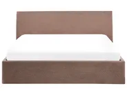 Ottoman Bed ORBEY Boucle Brown 160 x 200 cm (EU King Size)_982022