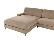 Ecksofa 3-Sitzer MALOY Stoff Braun rechtsseitig_971304
