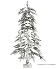 Outdoor Decoration LED HASSLAN 125 cm Christmas Tree White_1025828