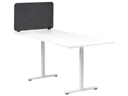 Desk Screen SPLIT 80 x 50 cm Dark Grey_1071833