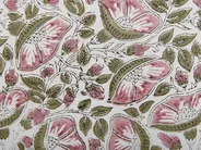 Dekokissen 2er Set CARISSA 45 x 45 cm Baumwolle Bunt Blumenmuster_839390