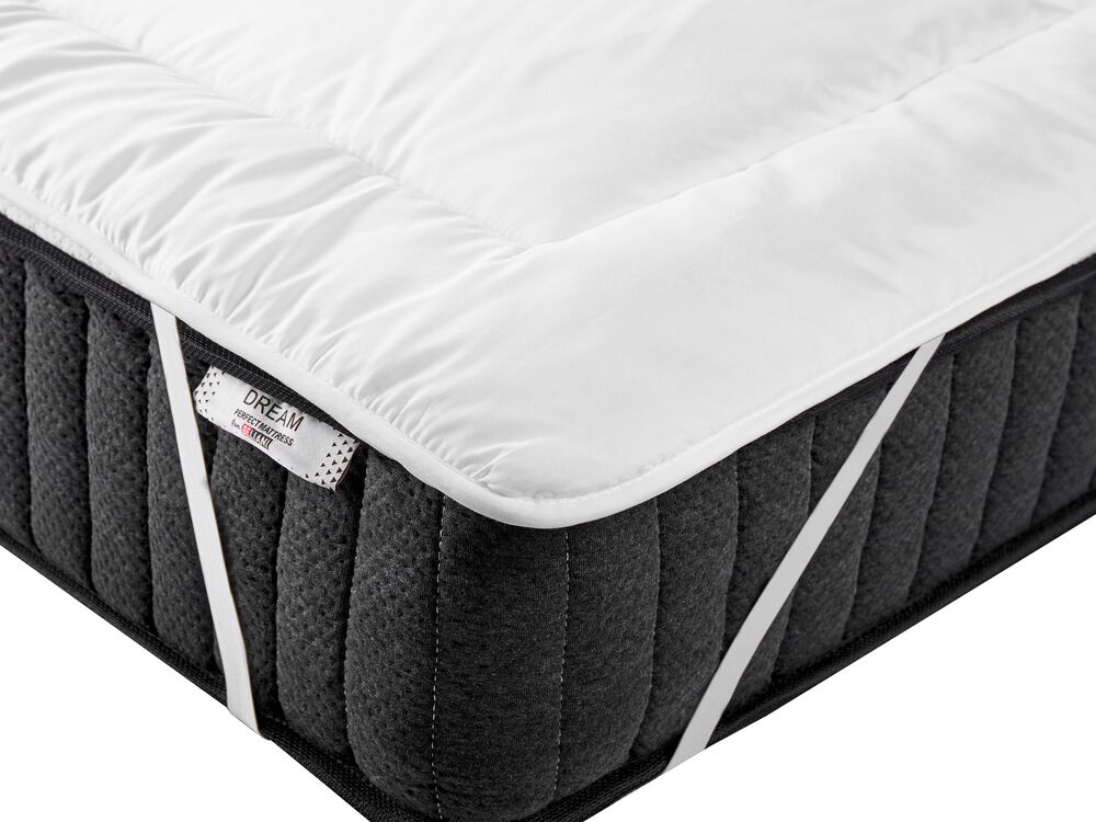 Polyester Mattress Topper AIZKORRI 140 x 200 cm (EU Double)