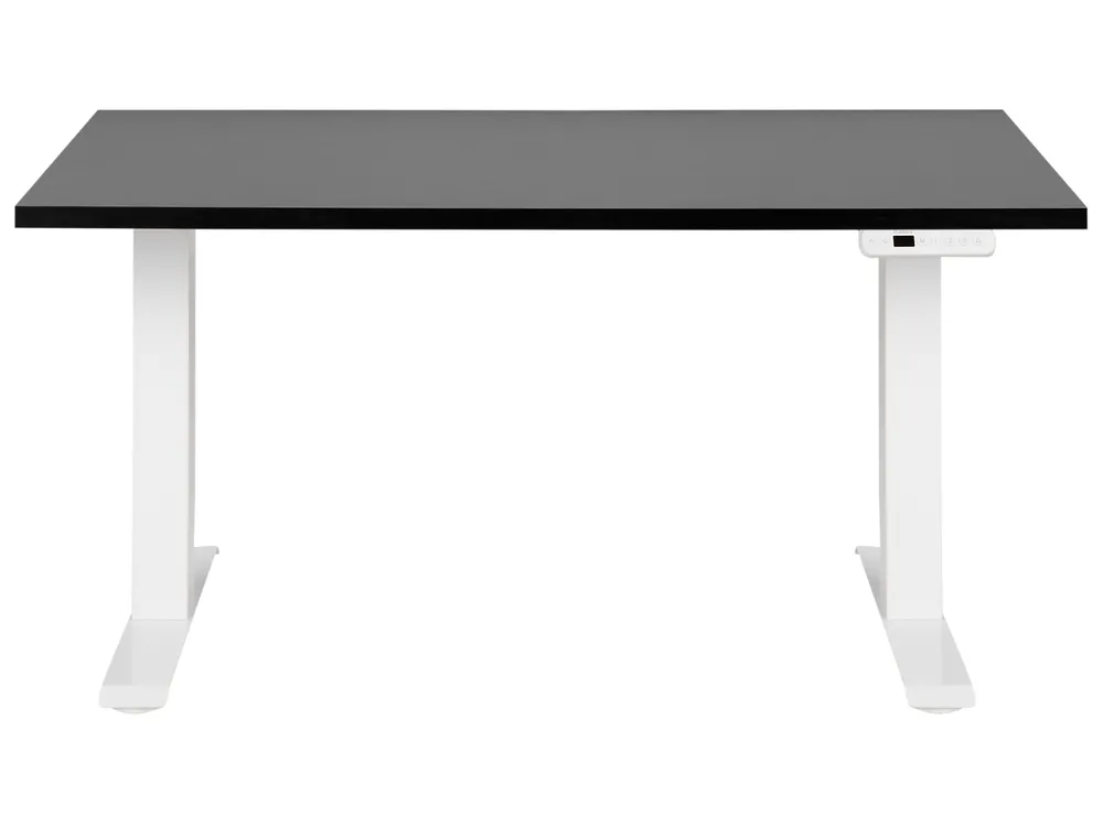 Electric Adjustable Standing Desk DESTINES 120 cm 72 cm Black/ White_899312