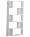 5 Tier Bookcase ORILLA 174 cm White