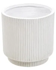 Blumenkübel DARIA 30 cm Cremeweiß_871730