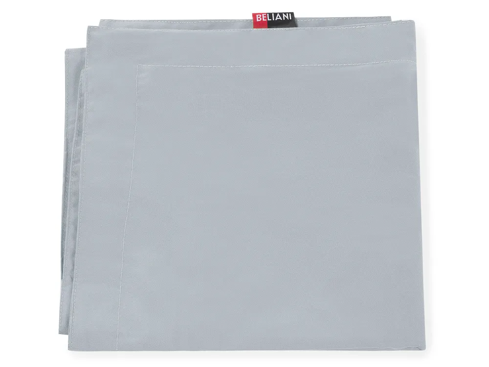 Sitzsack 300 L FUZZY 140 cm 180 cm Hellgrau_821763