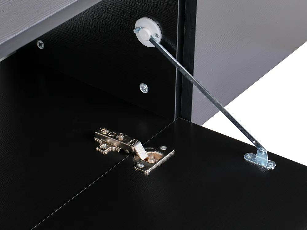 Wall Mounted TV Stand GLADSTONE Black_973493