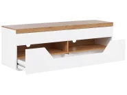 TV-Möbel CHEVAL Braun / Weiß_826914