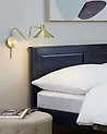 Wandlampe BALIEM verstellbar Metall Gold