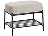 Schoenenbankje TRUCKEE Stof Beige