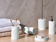 5-Piece Bathroom Accessories Set SEPAHUA White_1186010