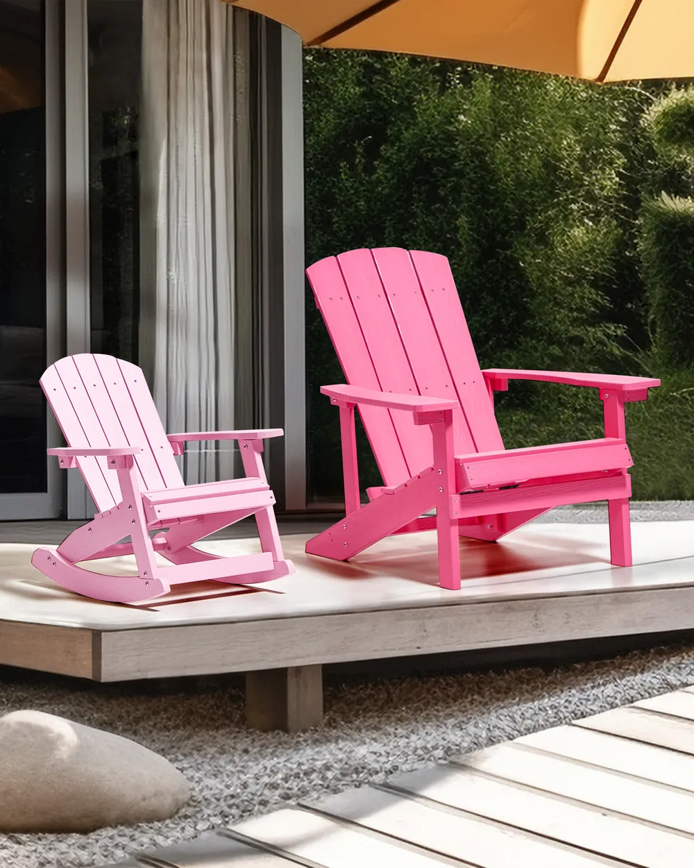 Gartenstuhl ADIRONDACK Rosa