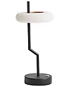Kabellose LED Tischlampe ALVIELA mit Dimmer Metall Schwarz