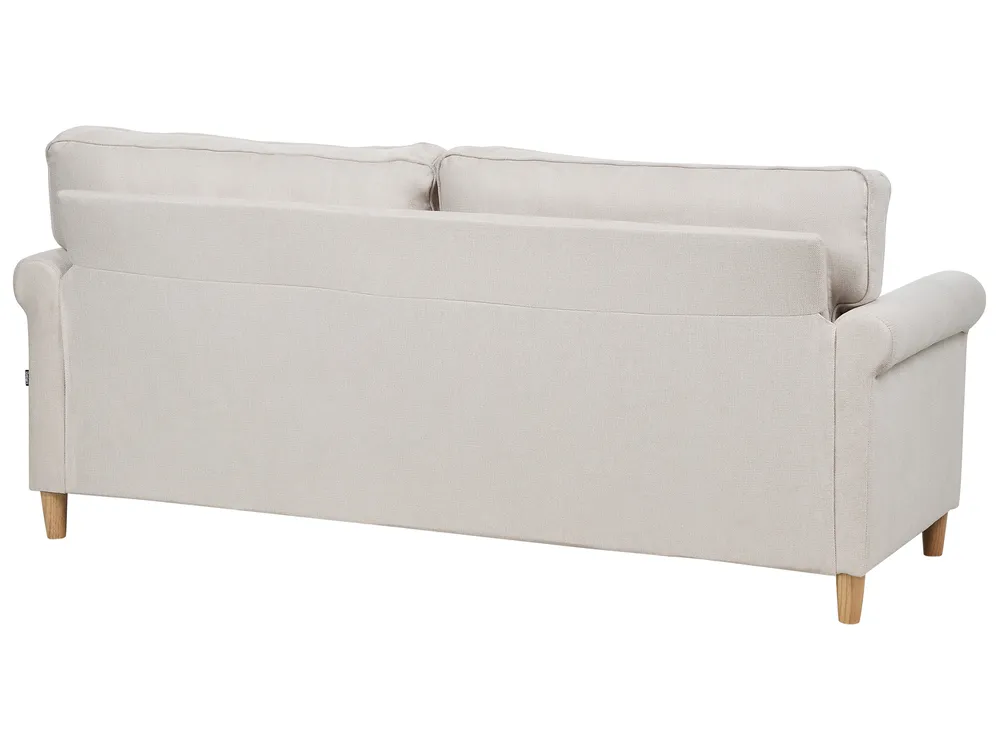Sofa 3-Sitzer RONNEBY Stoff Beige_926467
