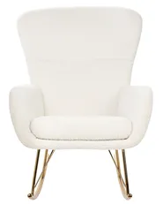 Rocking Chair ANASET Boucle White_855440