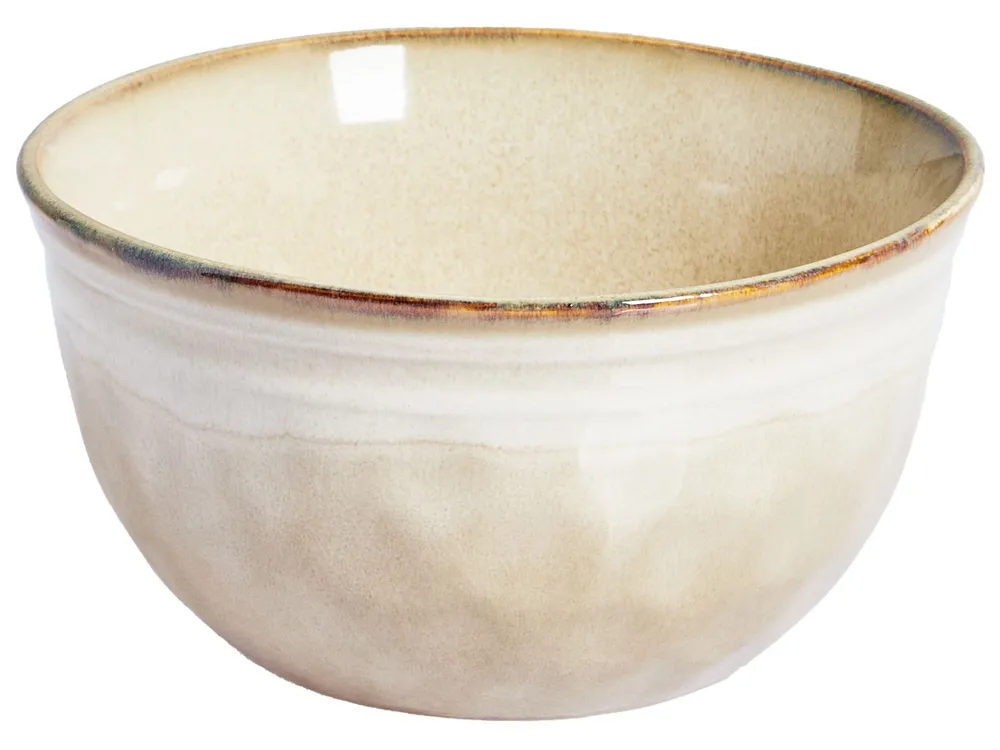 Tafelservice 12-teilig CHIVES Steinzeug Hellbeige_956461