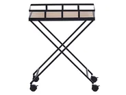 Kitchen Trolley LEOTI Metal Black_818031