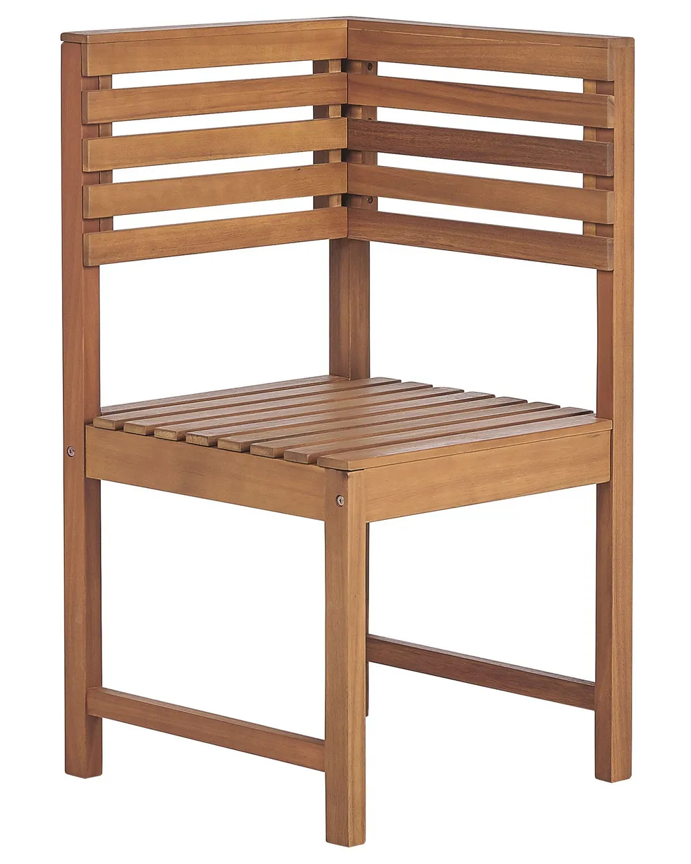 Garten-Eckmodul TREIA Akazienholz Braun
