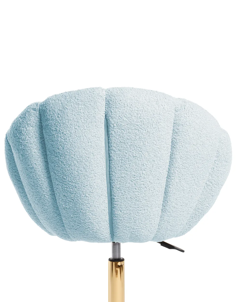 Schreibtischstuhl ANNABELLE Bouclé Hellblau_1101049