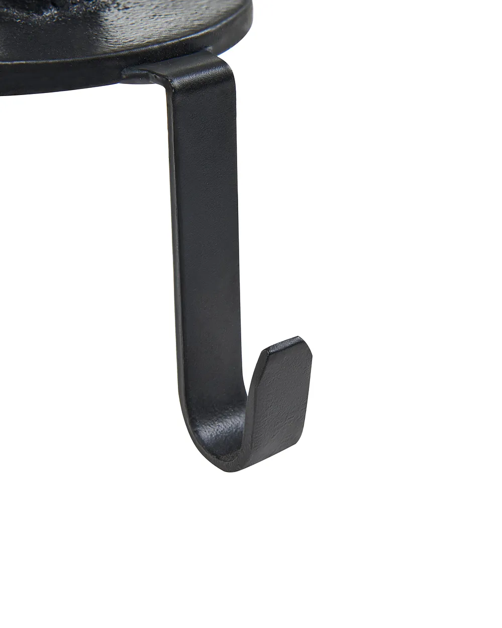 Set of 3 Christmas Stocking Holders KAJAANI 22 cm Nutcracker Black_1010901