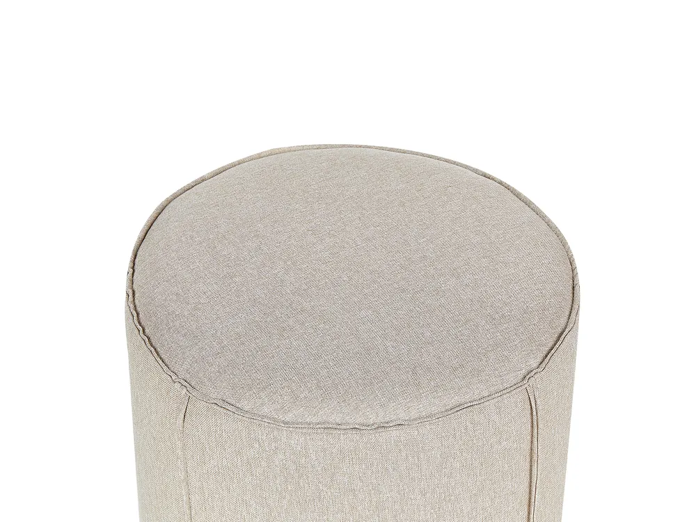 Pouffe SEDONA Faux Linen Beige_897547