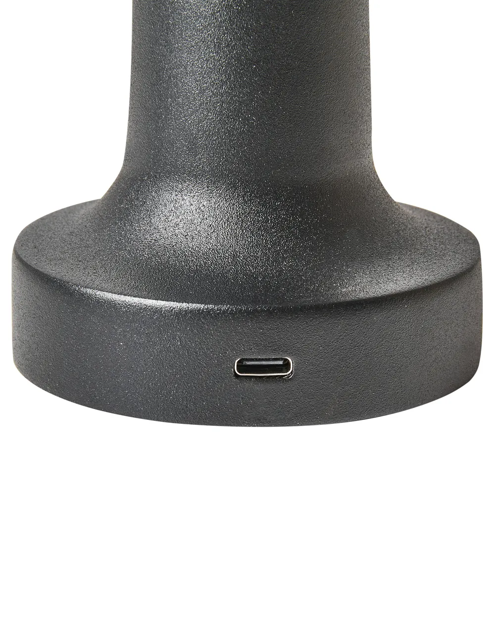 Kabellose LED Tischlampe 2er Set JOANES mit Dimmer Metall Schwarz_940404