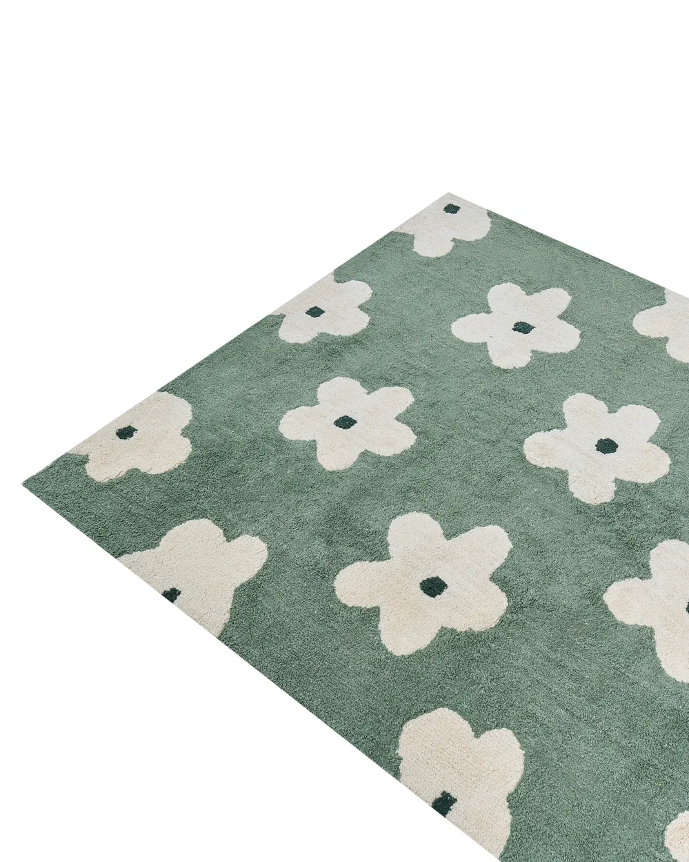 Kids Rug MOKHVA Green 160 x 230 cm Cotton_1061159