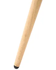 Ohrensessel VEJLE mit Fußstütze Stoff Beige_912987