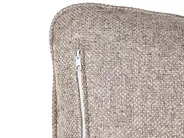 Schlafsofa 3-Sitzer HEMING Stoff Hellbraun_953502