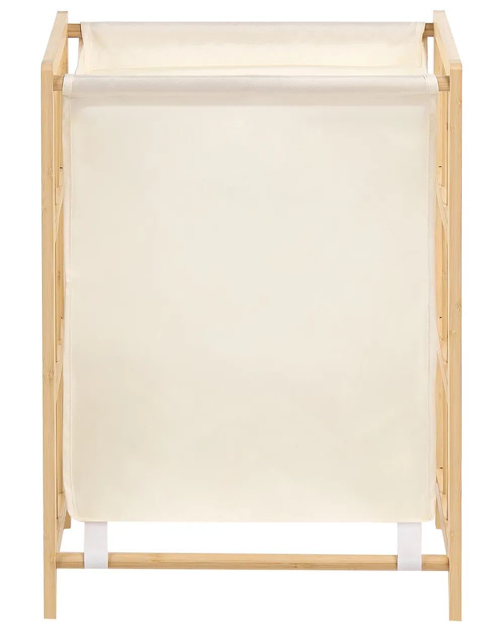 Laundry Basket MERIN Bamboo Light Brown 45 L_1144439