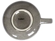 Tassen 8er Set mit Untertellern COSTMARY Steinzeug Grau_986471