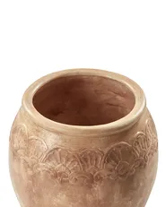 Plant Pot PYRUS 48 cm Brown_930800