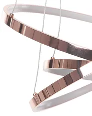 LED Pendant Lamp ATREK Metal Rose Gold_815665