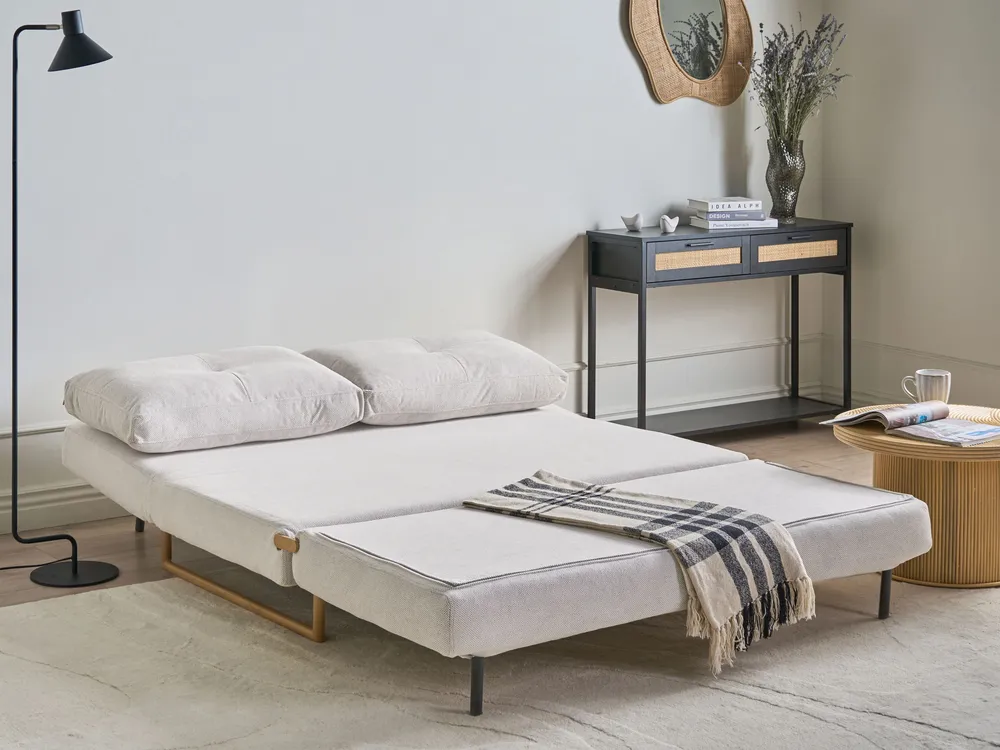 Sofa Set 6-Sitzer JERSLEV Stoff Cremeweiß_1016597
