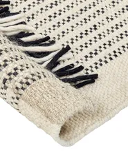 Teppich DIVARLI Beige 200 x 300 cm Wolle_847421