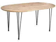 Esstisch CAVELL Hellbraun 160 cm 90 cm_975437
