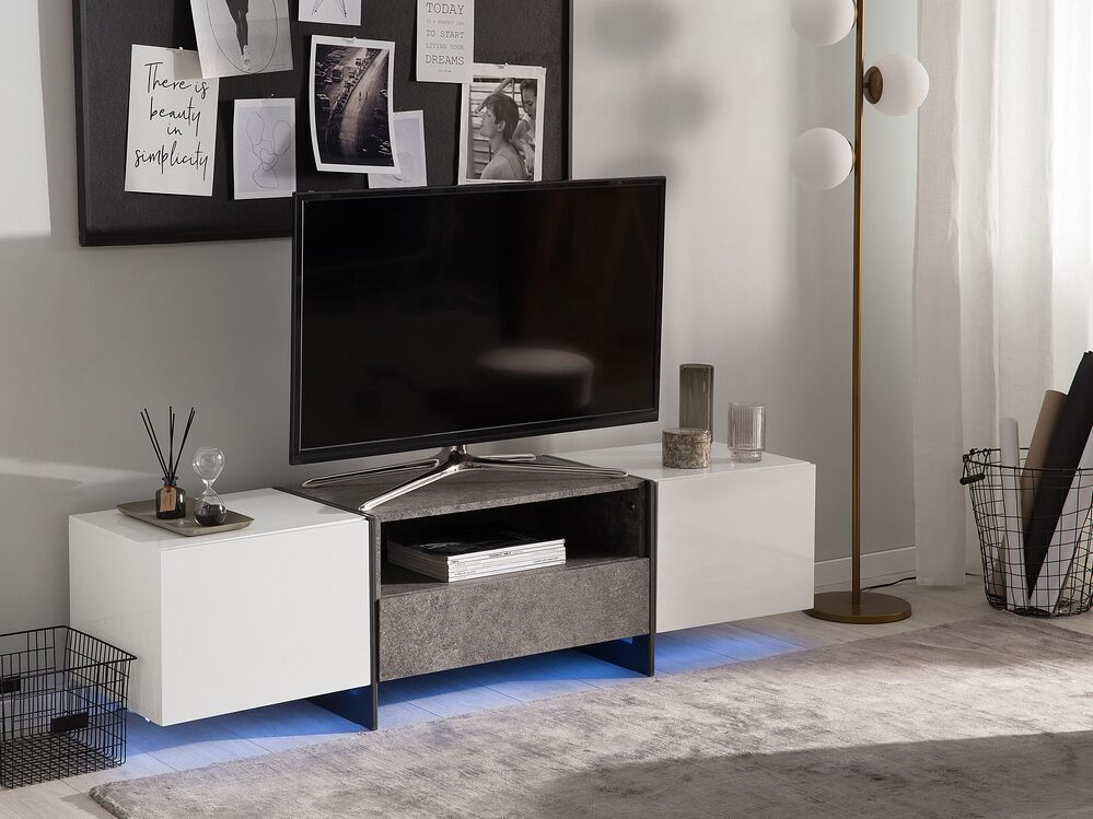 TV mizica LED RUSSEL Učinek sivega betona