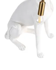 Tischlampe Hund SPRINT Weiß_1066653