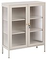 Izložbeni vitrin s vitrom HARLYN  90 cm Metal bež